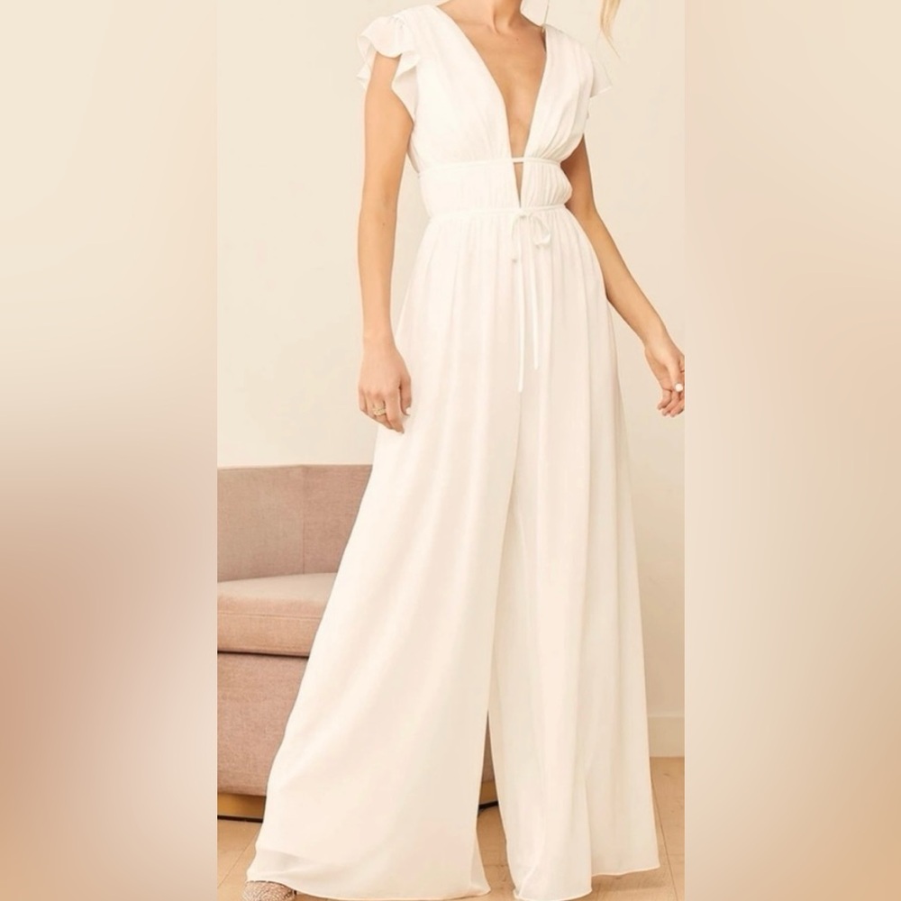 Elegant White Jumpsuit